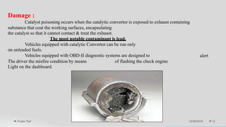 Ignition advance methods, catalytic convertor ,valve timing | PPTX