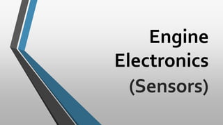 Engine
Electronics
(Sensors)
 