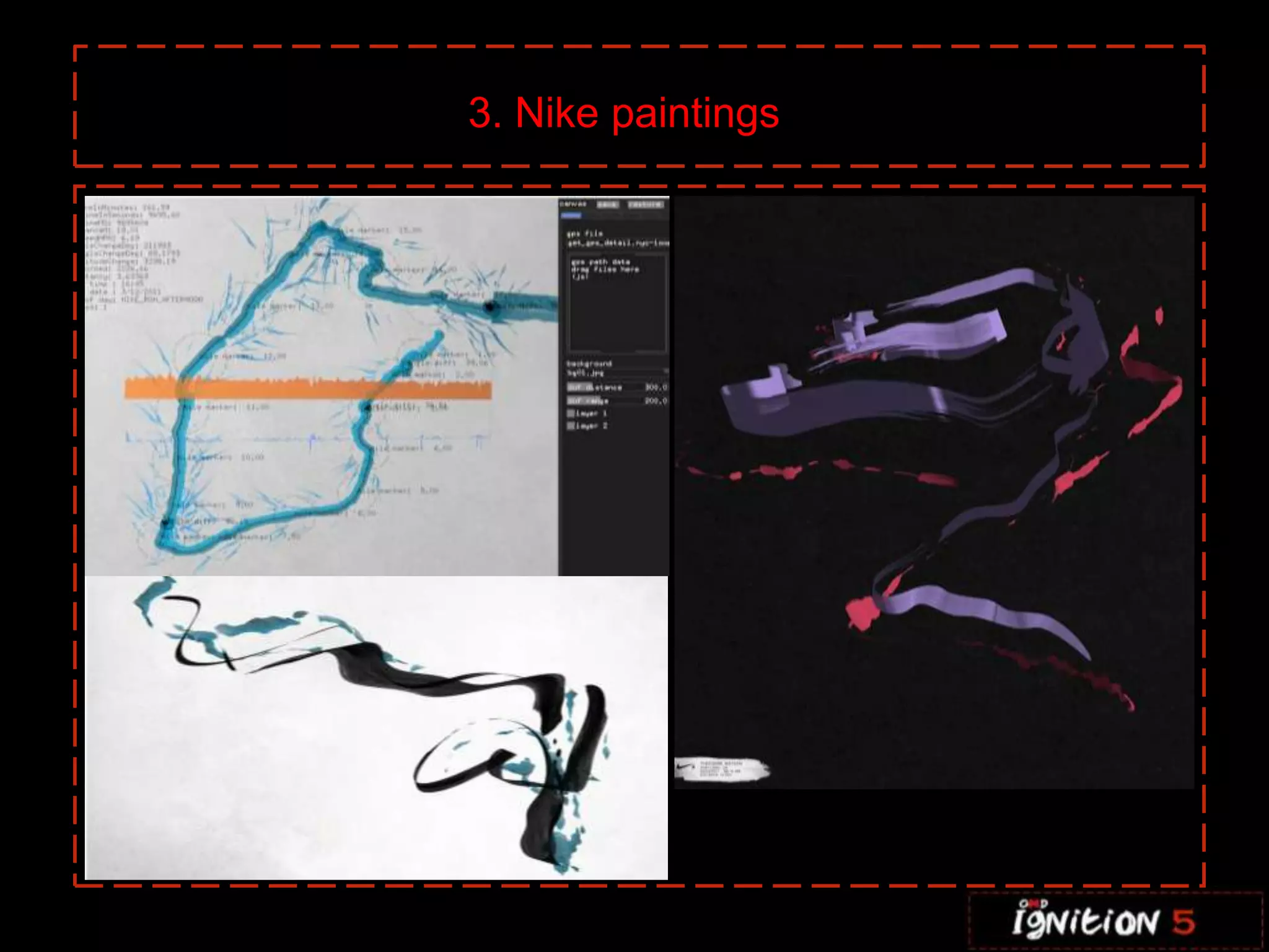 3. Nike paintings