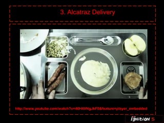3. Alcatraz Delivery




http://www.youtube.com/watch?v=46H4VNgJkF0&feature=player_embedded
 