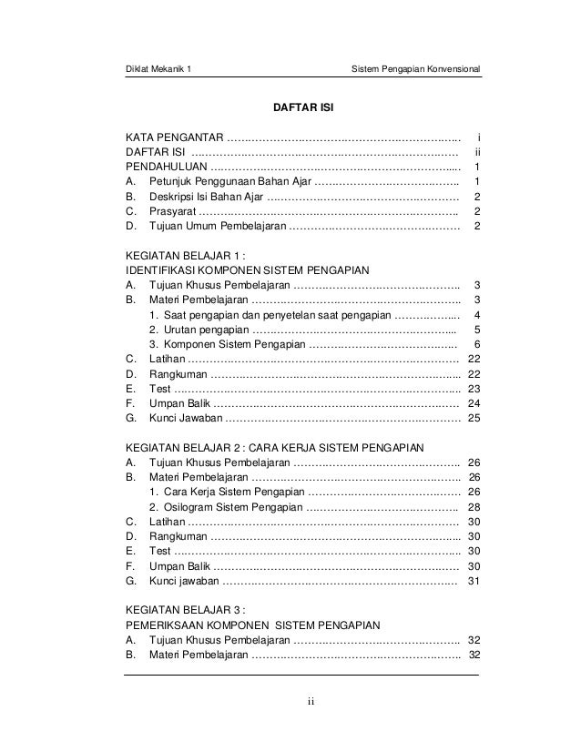 Soal Dan Kunci Jawaban Sistem Pengapian Guru Galeri