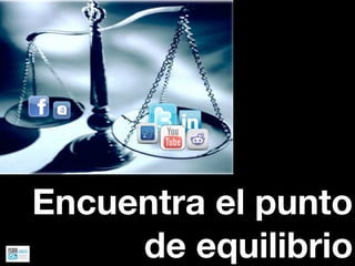 Encuentra el punto
     de equilibrio
 