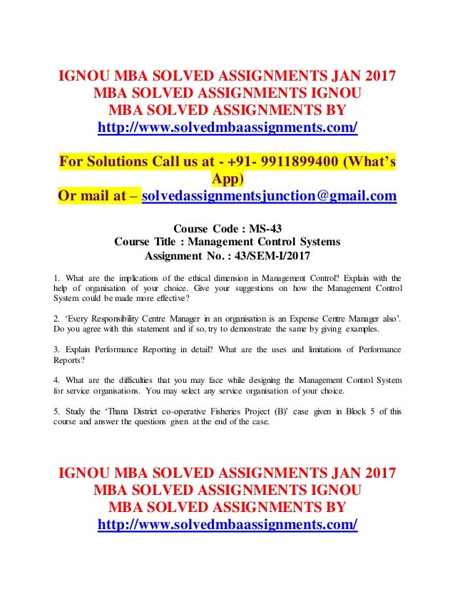 mba assignment 1 sem mba assignment 1 sem