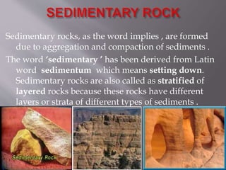 Formation of rocks and types | PPTX