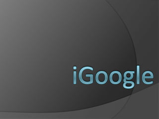 iGoogle 