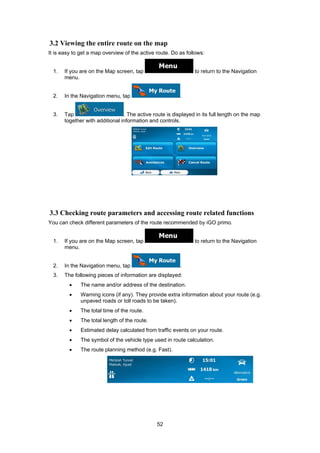 Igo Primo Navigation Software User Manual | PDF