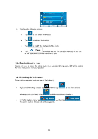 Igo Primo Navigation Software User Manual | PDF