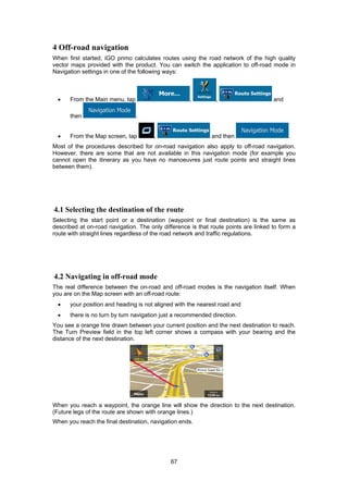 Igo Primo Navigation Software User Manual | PDF