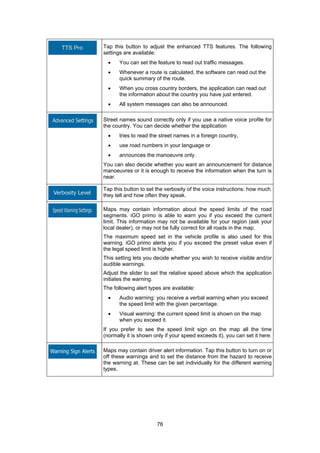 Igo Primo Navigation Software User Manual | PDF