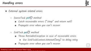 Developing a custom Kafka connector? Make it shine! | Igor Buzatović ...