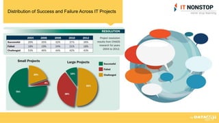 Distribution of Success and Failure Across IT Projects
 