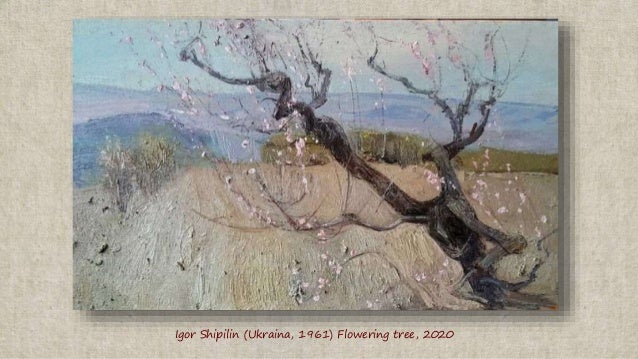 Igor Shipilin (Ukraina, 1961) Flowering tree, 2020
 