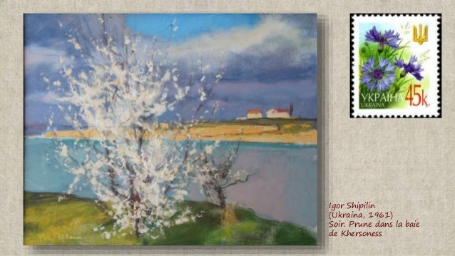 Igor Shipilin
(Ukraina, 1961)
Soir. Prune dans la baie
de Khersoness
 