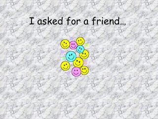 I asked for a friend…