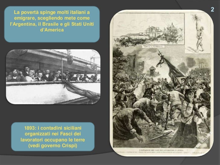 I governi della sinistra da Depretis a Crispi