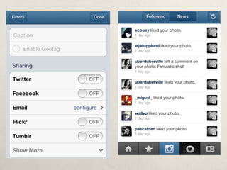 Instagram presentation 