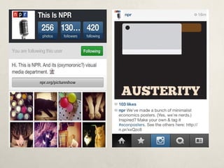 Instagram presentation 