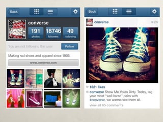 Instagram presentation 