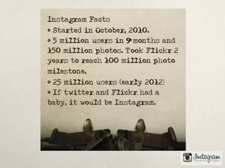 Instagram presentation 