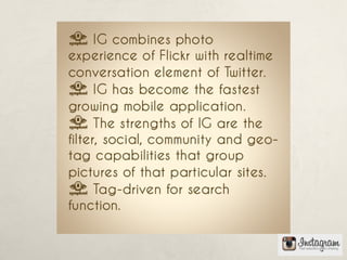 Instagram presentation 
