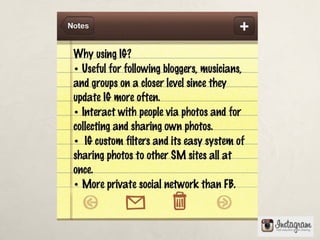 Instagram presentation 