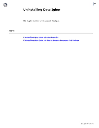 Faronics Data Igloo User Guide | PDF