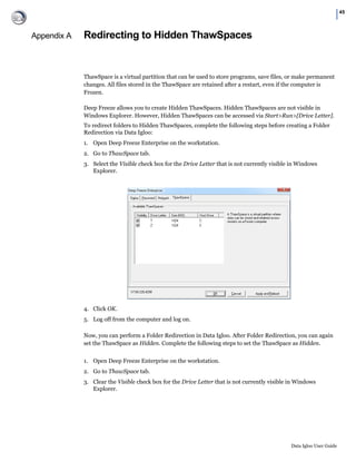 Faronics Data Igloo User Guide | PDF