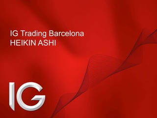 IG Trading Barcelona
HEIKIN ASHI
 