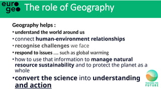The role of geography in climate education | PPTX