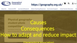 The role of geography in climate education | PPTX