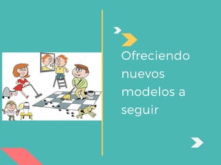 Ofreciendo
nuevos
modelos a
seguir
 