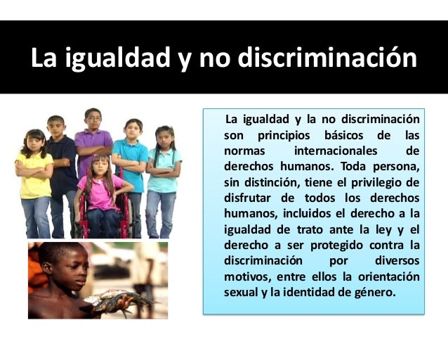 Igualdad, Interés superior y Prioridad Absoluta del Niño