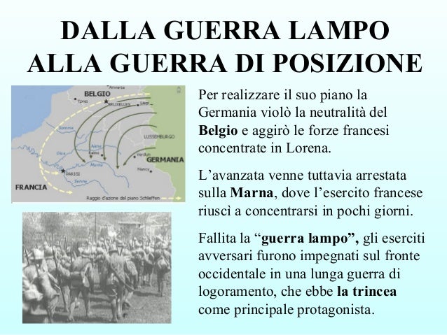 La prima guerra mondiale guerra