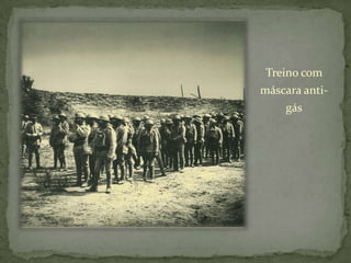 Treino com máscara anti-gás