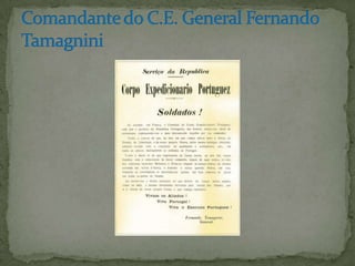 Comandante do C.E. General Fernando Tamagnini
