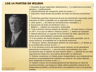 Consecuencias políticas: Los tratados de paz
 