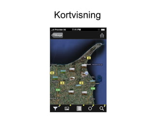 Kortvisning
 