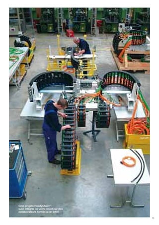 Gros projets ReadyChain® :
suivi intégral de votre projet par des
collaborateurs formés à cet effet
15

 