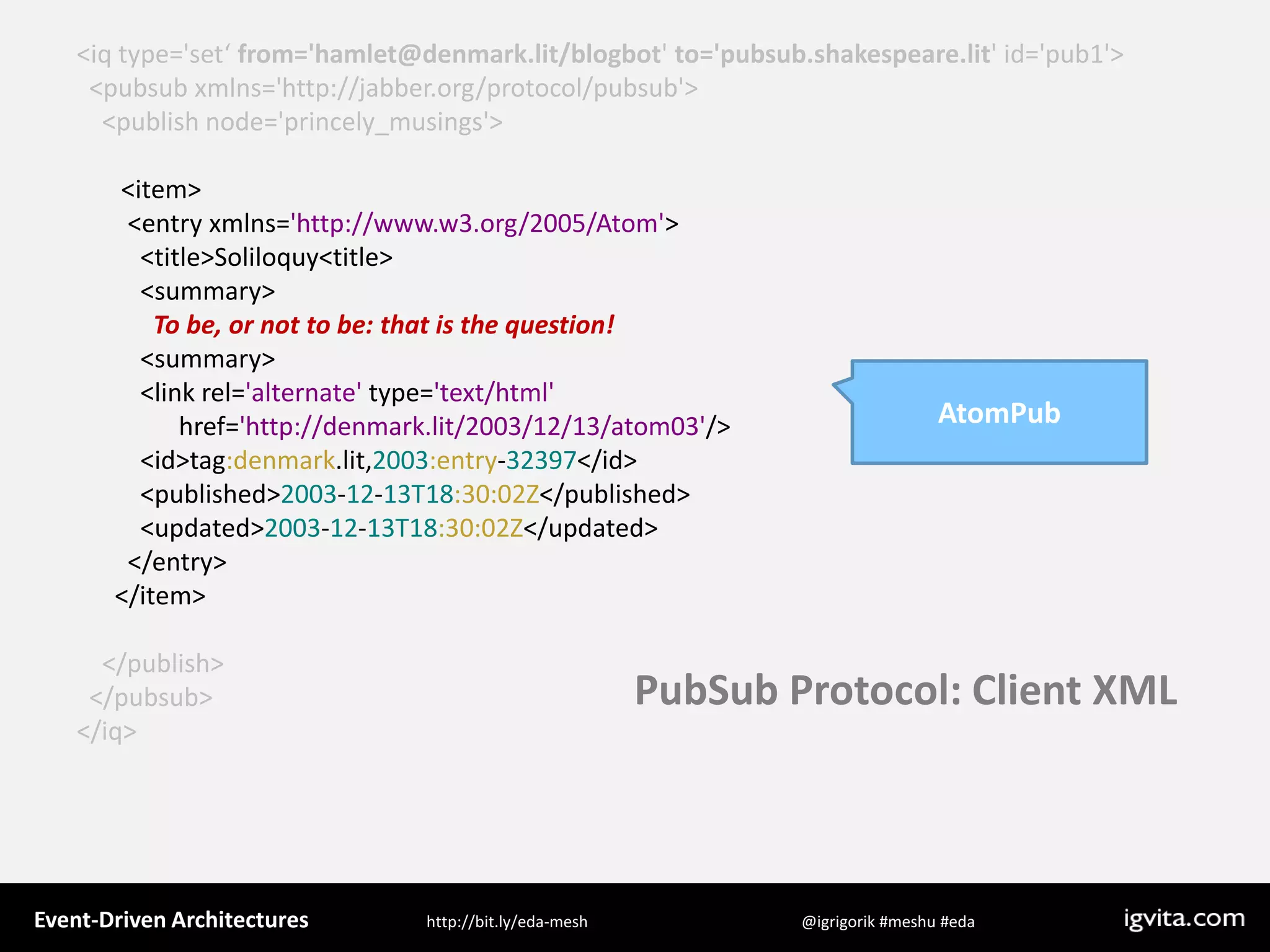Event Driven Architecture - MeshU - Ilya Grigorik