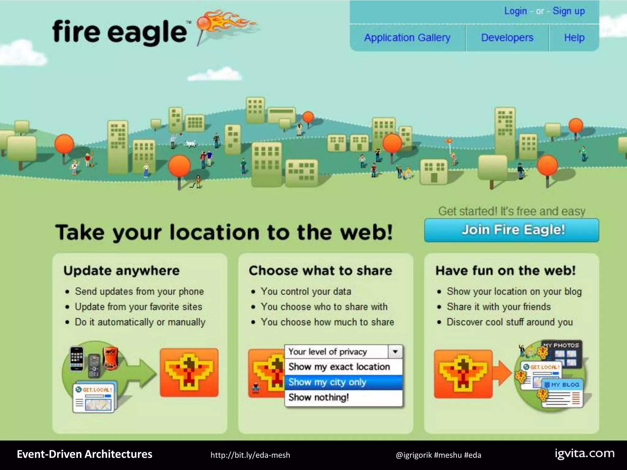 Event Driven Architecture - MeshU - Ilya Grigorik