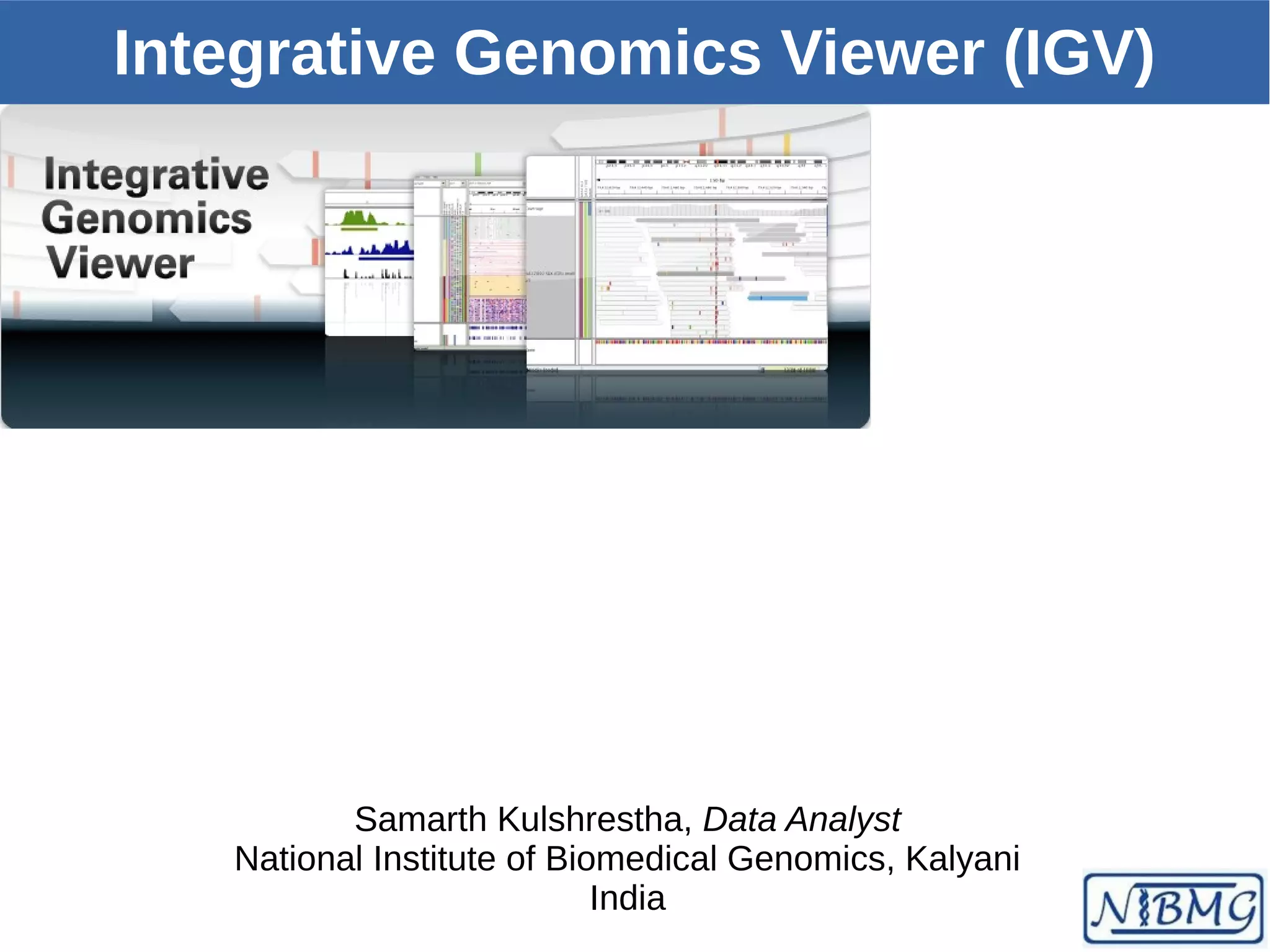 Integrative Genomics Viewer | ODP