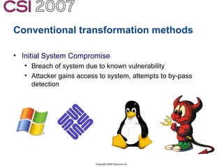 Anti-Forensics: Real world identification, analysis and prevention