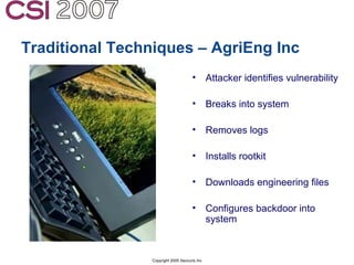 Anti-Forensics: Real world identification, analysis and prevention