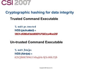 Anti-Forensics: Real world identification, analysis and prevention