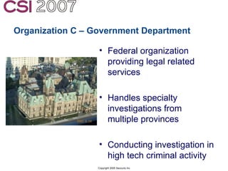 Anti-Forensics: Real world identification, analysis and prevention