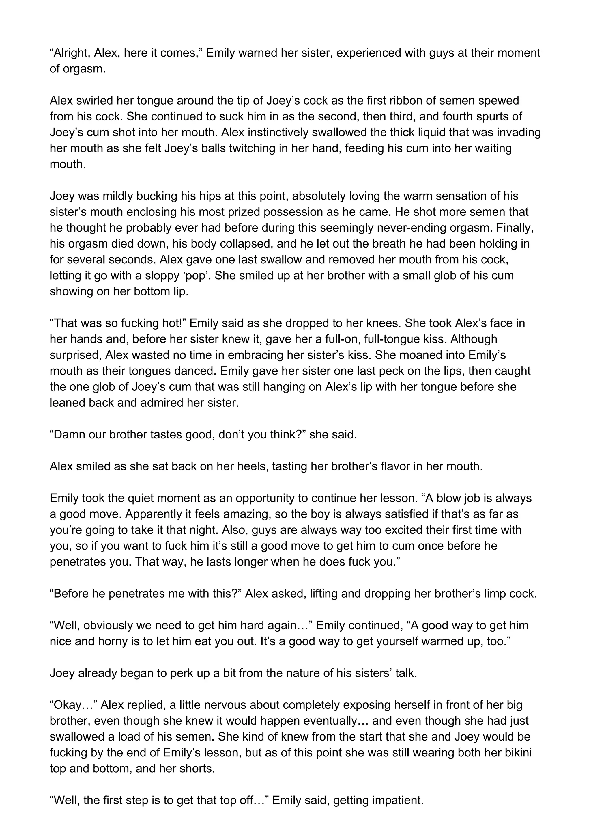 I had sex with my sister. -- The story of real incest. www.freeporn.blog Obscenity and