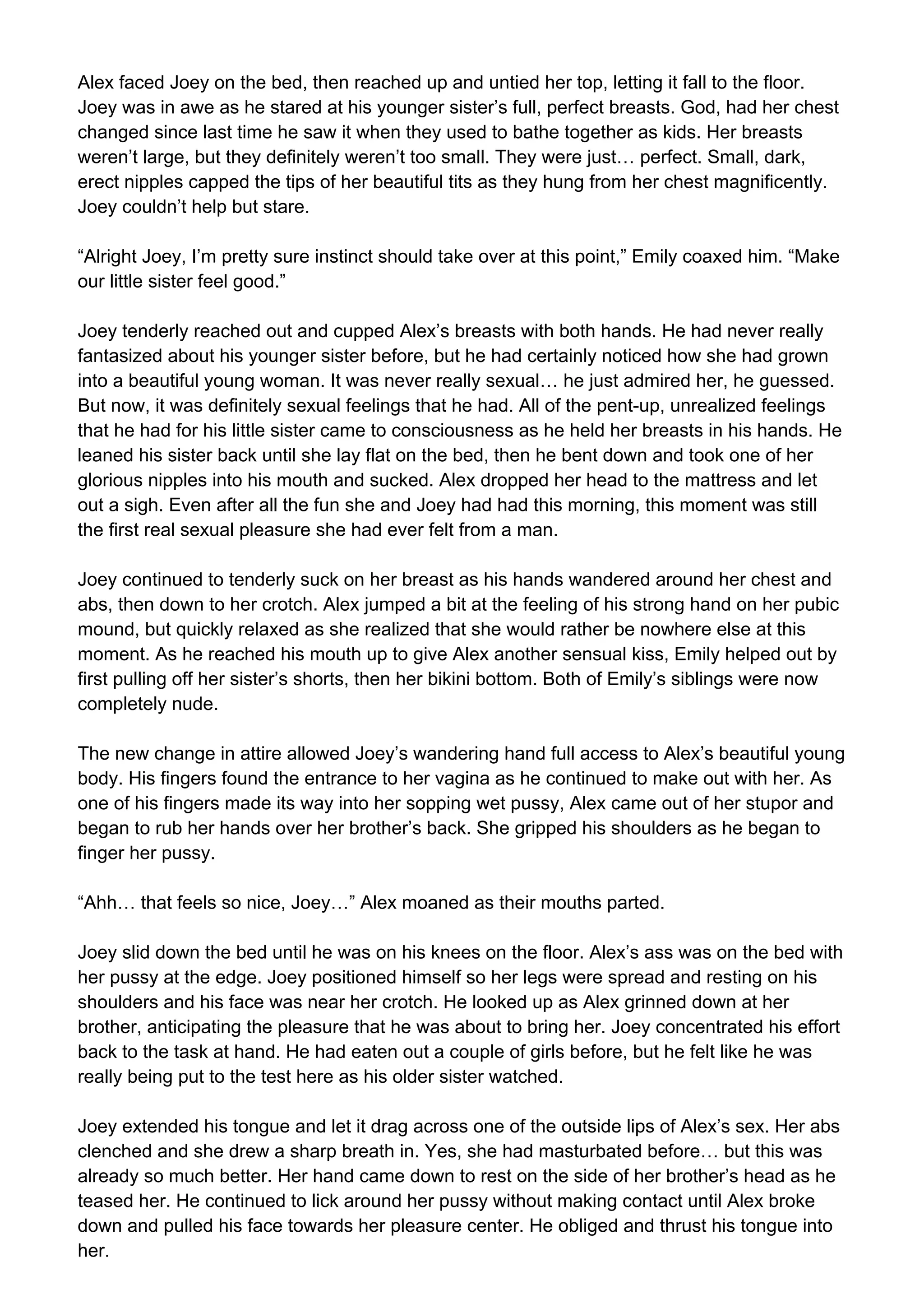 I had sex with my sister. -- The story of real incest. www.freeporn.blog