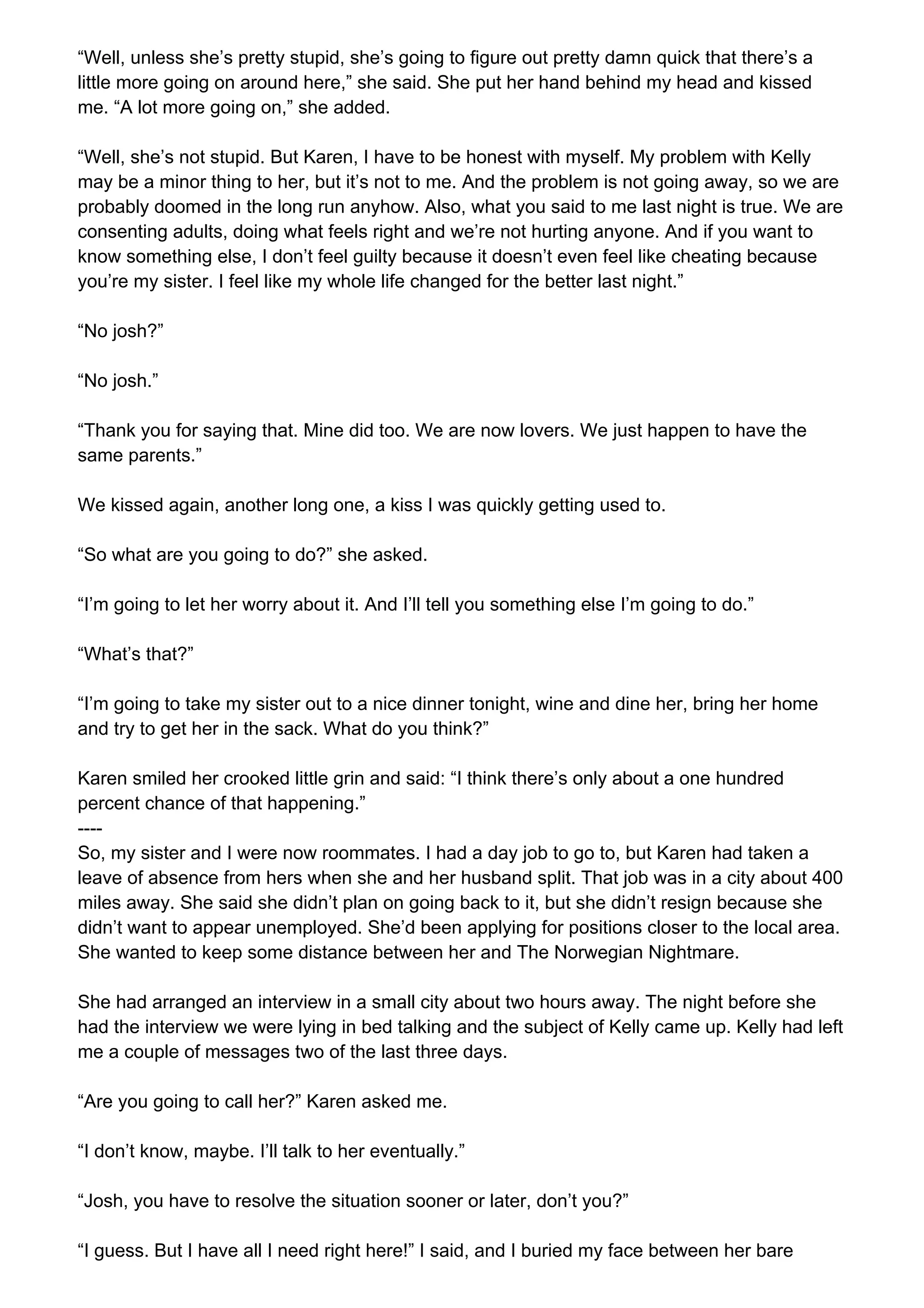 I had sex with my sister. -- The story of real incest. www.freeporn.blog