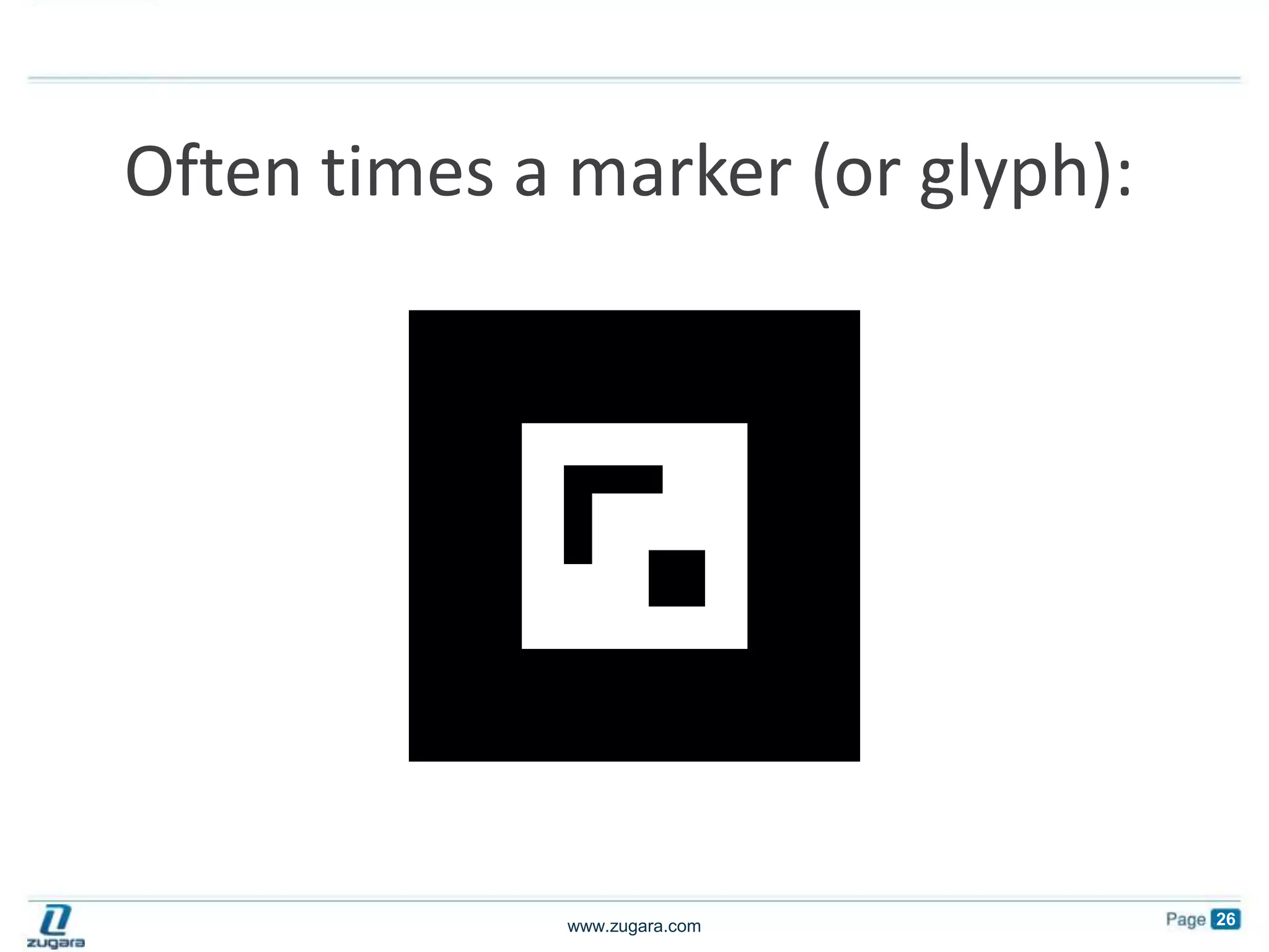Often times a marker (or glyph):