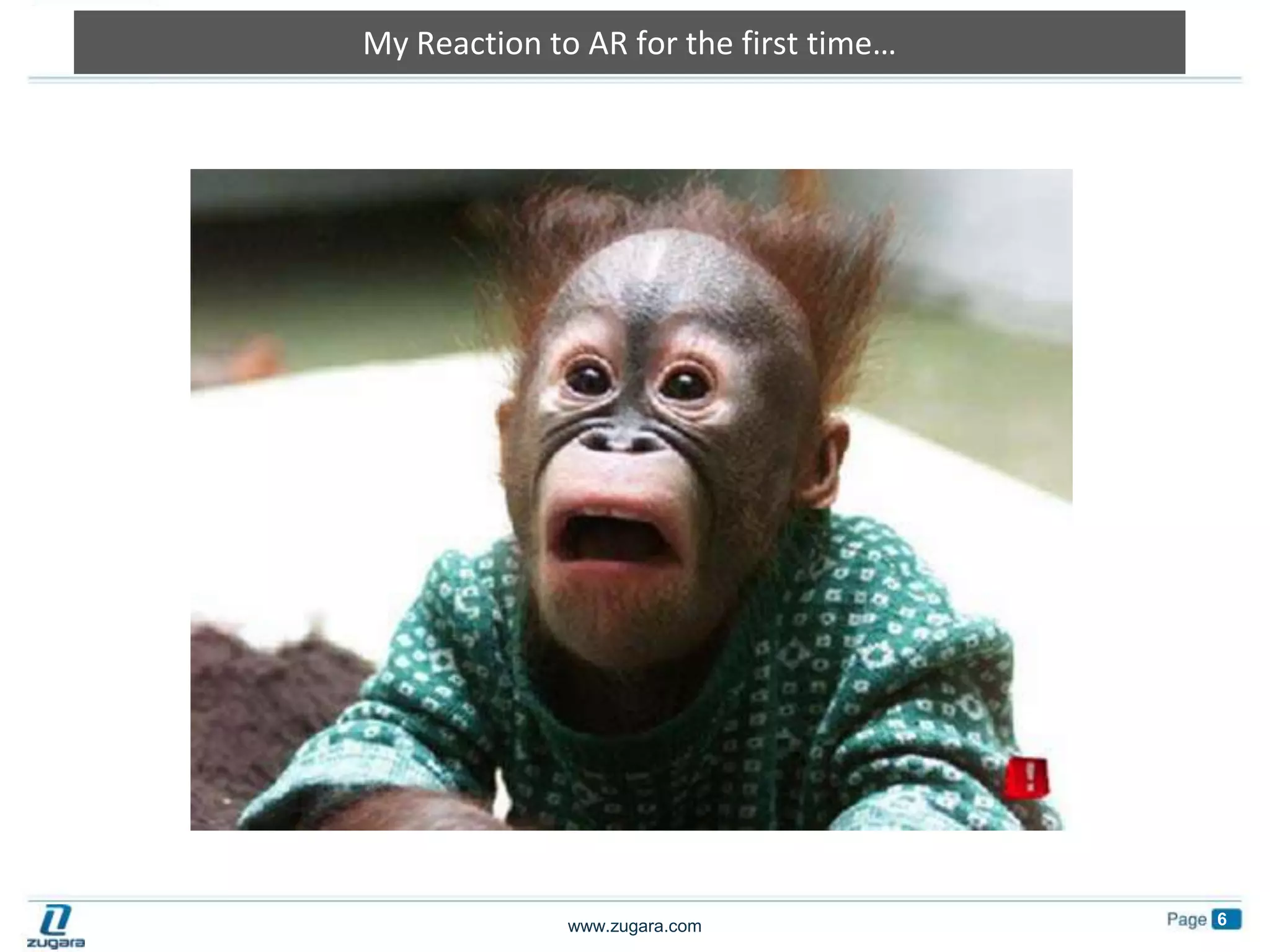 My Reaction to AR for the first time…